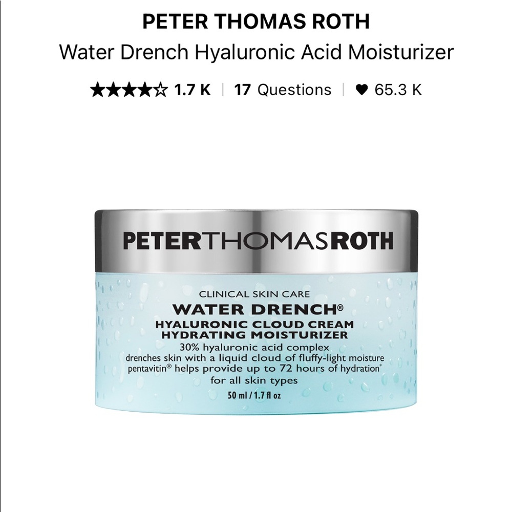 PETER THOMAS ROTH | WATER DRENCH 50ml